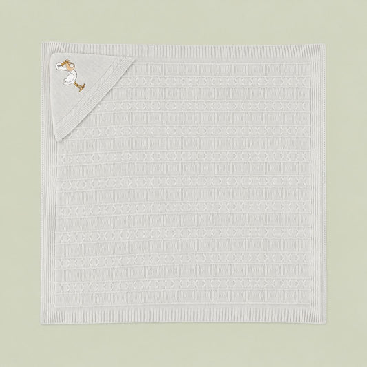 Baby Blanket Grey_Stork
