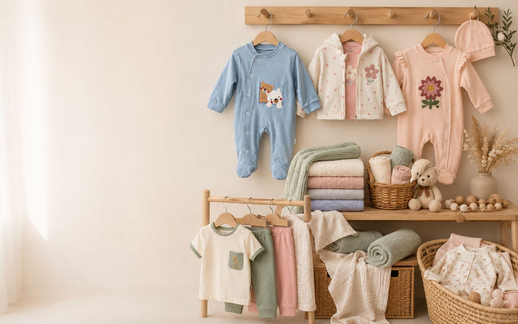 Baby Clothing Bodysuites sleepsuits and baby essentials