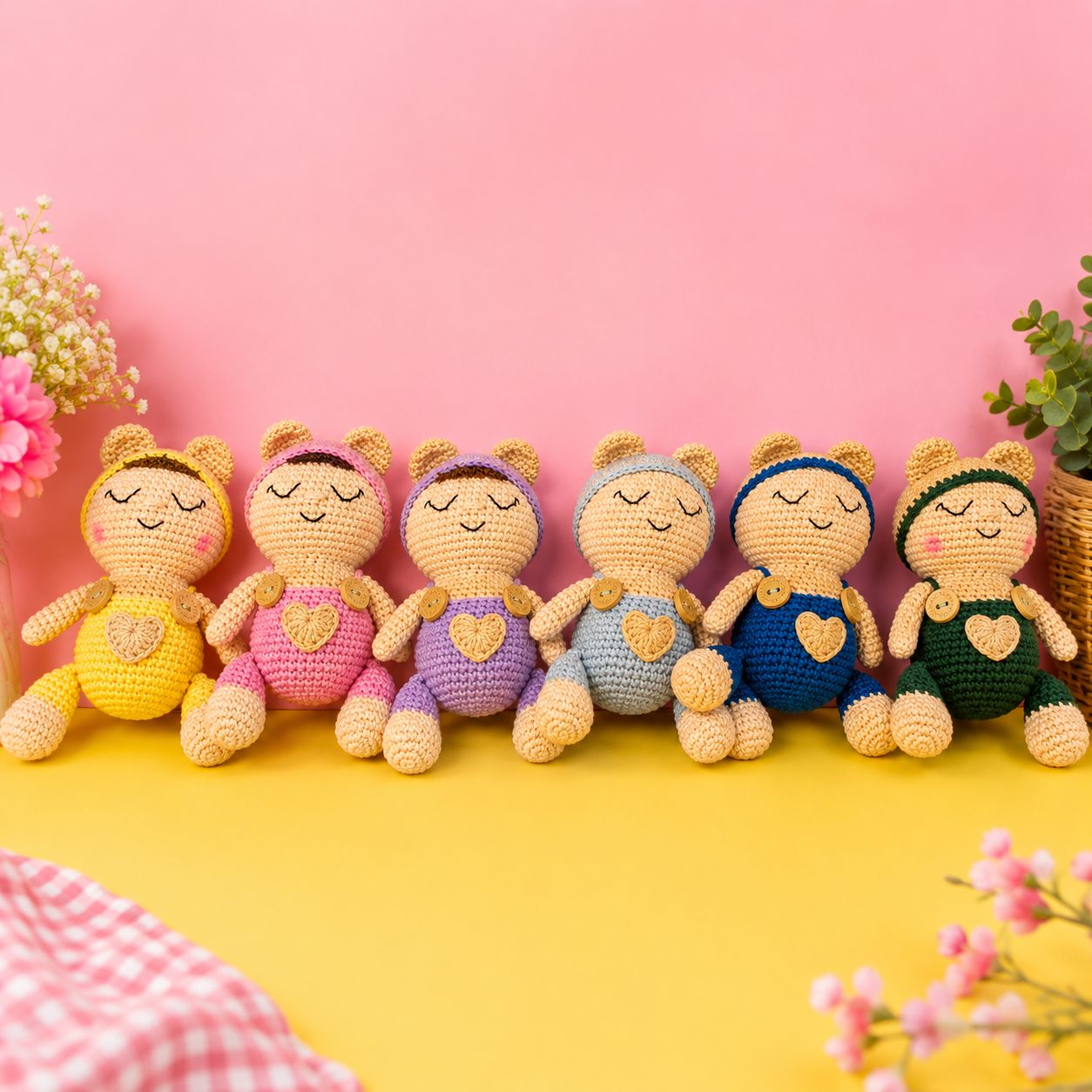 PacoBaby Amigurumi Toy – Handcrafted Personalized Crochet Doll